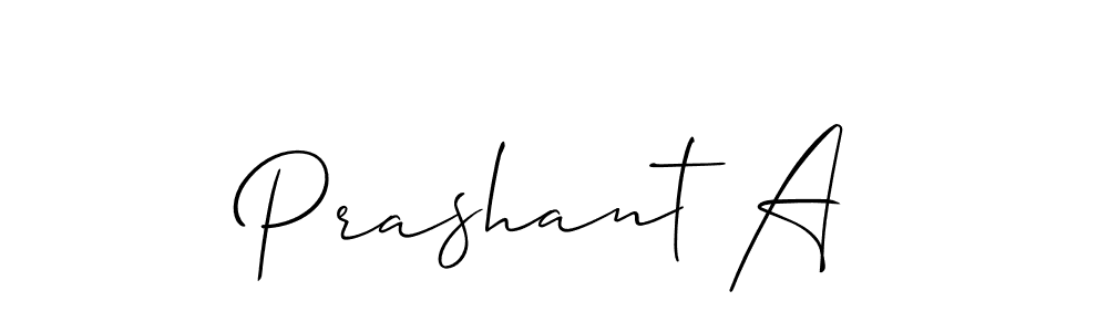 Similarly Allison_Script is the best handwritten signature design. Signature creator online .You can use it as an online autograph creator for name Prashant A. Prashant A signature style 2 images and pictures png