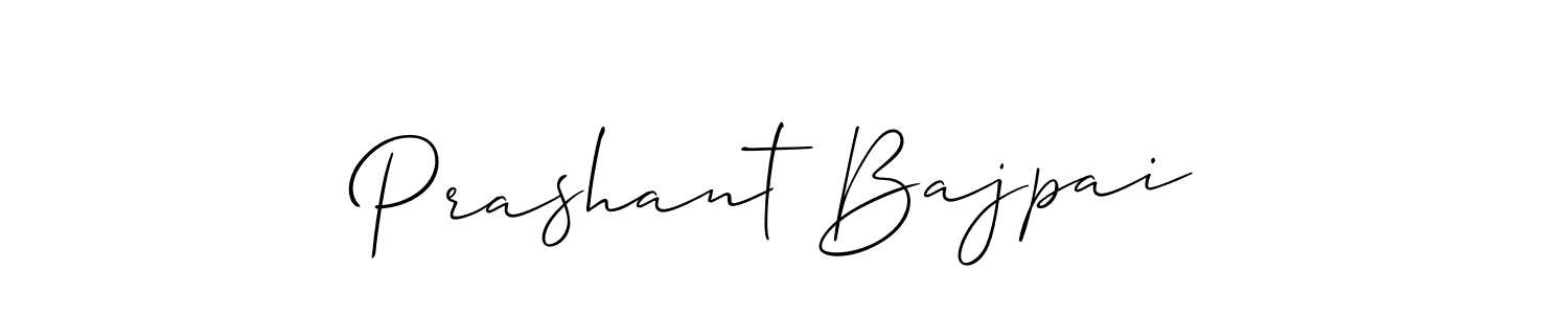 if you are searching for the best signature style for your name Prashant Bajpai. so please give up your signature search. here we have designed multiple signature styles  using Allison_Script. Prashant Bajpai signature style 2 images and pictures png