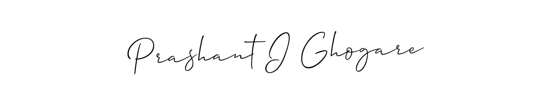 Best and Professional Signature Style for Prashant I Ghogare. Allison_Script Best Signature Style Collection. Prashant I Ghogare signature style 2 images and pictures png