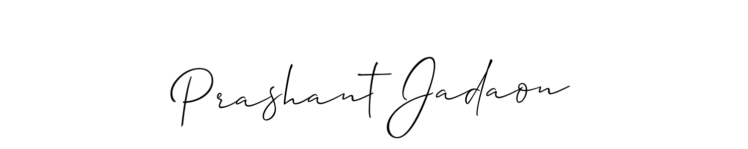 Once you've used our free online signature maker to create your best signature Allison_Script style, it's time to enjoy all of the benefits that Prashant Jadaon name signing documents. Prashant Jadaon signature style 2 images and pictures png