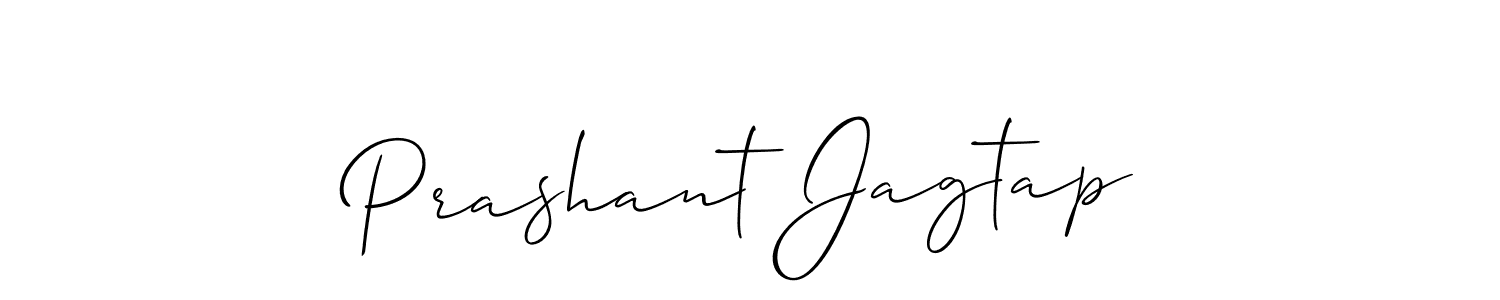 You should practise on your own different ways (Allison_Script) to write your name (Prashant Jagtap) in signature. don't let someone else do it for you. Prashant Jagtap signature style 2 images and pictures png