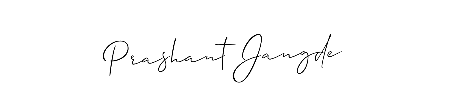 It looks lik you need a new signature style for name Prashant Jangde. Design unique handwritten (Allison_Script) signature with our free signature maker in just a few clicks. Prashant Jangde signature style 2 images and pictures png