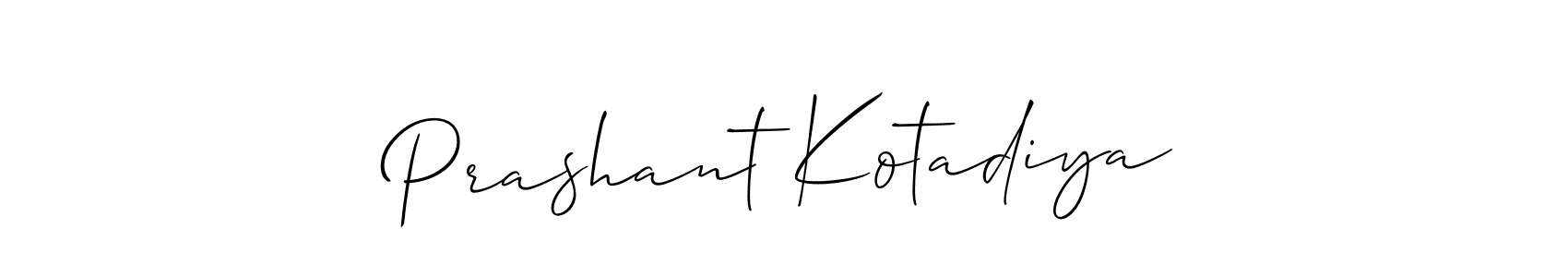 Once you've used our free online signature maker to create your best signature Allison_Script style, it's time to enjoy all of the benefits that Prashant Kotadiya name signing documents. Prashant Kotadiya signature style 2 images and pictures png