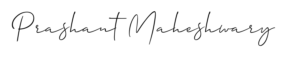 The Allison_Script font transforms the name Prashant Maheshwary into an executive sign with sharp precision and distinguished character. Prashant Maheshwary signature style 2 images and pictures png