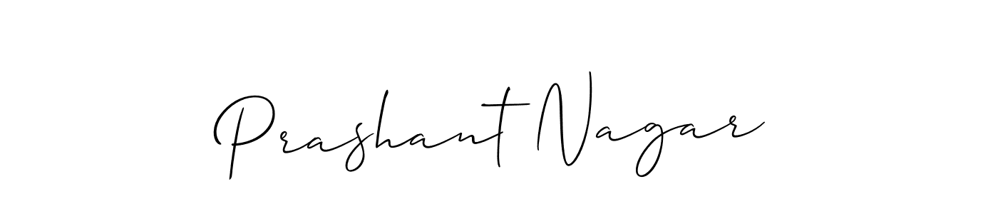 Create a beautiful signature design for name Prashant Nagar. With this signature (Allison_Script) fonts, you can make a handwritten signature for free. Prashant Nagar signature style 2 images and pictures png