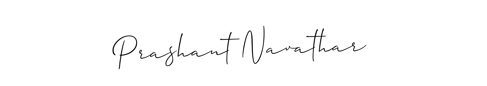 Prashant Navathar stylish signature style. Best Handwritten Sign (Allison_Script) for my name. Handwritten Signature Collection Ideas for my name Prashant Navathar. Prashant Navathar signature style 2 images and pictures png