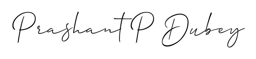 Personalize your online presence with Prashant P Dubey signature rendered in elegant Allison_Script font. Great for website footers and blogs. Prashant P Dubey signature style 2 images and pictures png
