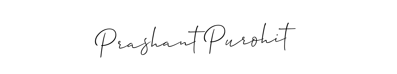 The best way (Allison_Script) to make a short signature is to pick only two or three words in your name. The name Prashant Purohit include a total of six letters. For converting this name. Prashant Purohit signature style 2 images and pictures png