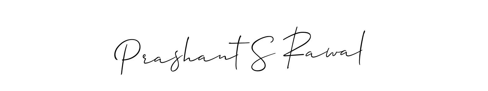 Make a beautiful signature design for name Prashant S Rawal. Use this online signature maker to create a handwritten signature for free. Prashant S Rawal signature style 2 images and pictures png