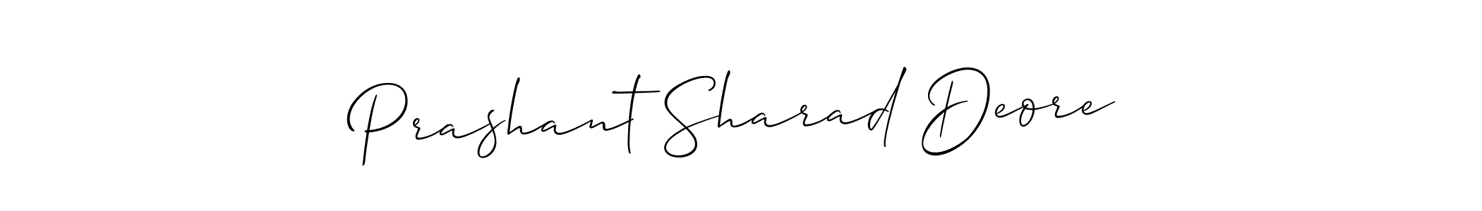 You should practise on your own different ways (Allison_Script) to write your name (Prashant Sharad Deore) in signature. don't let someone else do it for you. Prashant Sharad Deore signature style 2 images and pictures png