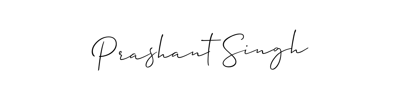 Also You can easily find your signature by using the search form. We will create Prashant Singh name handwritten signature images for you free of cost using Allison_Script sign style. Prashant Singh signature style 2 images and pictures png