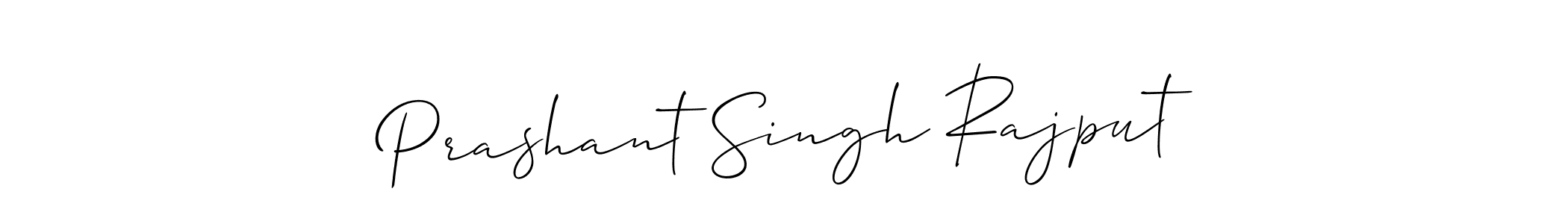 How to make Prashant Singh Rajput signature? Allison_Script is a professional autograph style. Create handwritten signature for Prashant Singh Rajput name. Prashant Singh Rajput signature style 2 images and pictures png