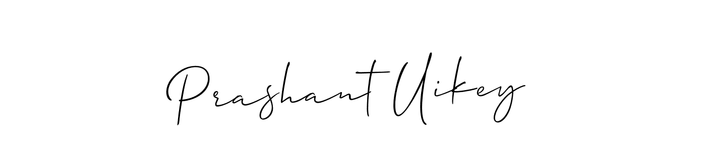 How to make Prashant Uikey signature? Allison_Script is a professional autograph style. Create handwritten signature for Prashant Uikey name. Prashant Uikey signature style 2 images and pictures png