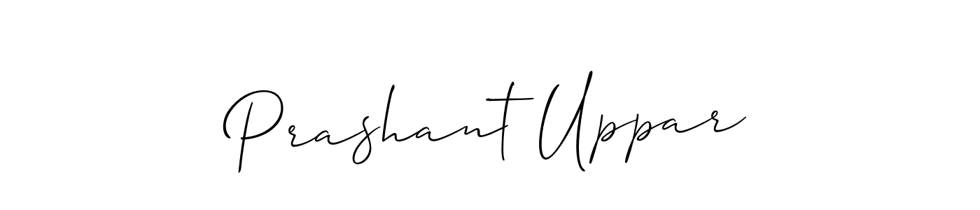 How to Draw Prashant Uppar signature style? Allison_Script is a latest design signature styles for name Prashant Uppar. Prashant Uppar signature style 2 images and pictures png