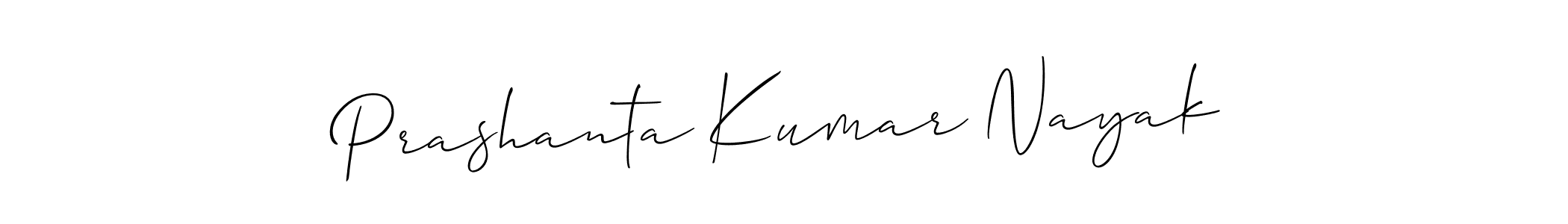 The best way (Allison_Script) to make a short signature is to pick only two or three words in your name. The name Prashanta Kumar Nayak include a total of six letters. For converting this name. Prashanta Kumar Nayak signature style 2 images and pictures png