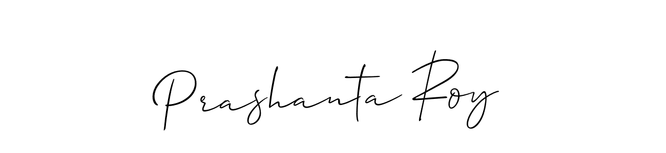Make a beautiful signature design for name Prashanta Roy. With this signature (Allison_Script) style, you can create a handwritten signature for free. Prashanta Roy signature style 2 images and pictures png