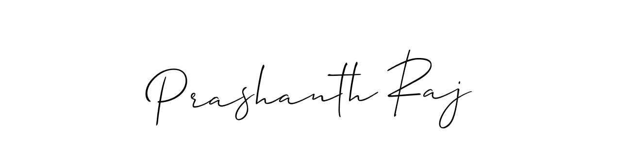 Also we have Prashanth Raj name is the best signature style. Create professional handwritten signature collection using Allison_Script autograph style. Prashanth Raj signature style 2 images and pictures png