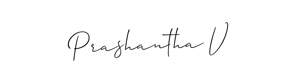 Once you've used our free online signature maker to create your best signature Allison_Script style, it's time to enjoy all of the benefits that Prashantha V name signing documents. Prashantha V signature style 2 images and pictures png