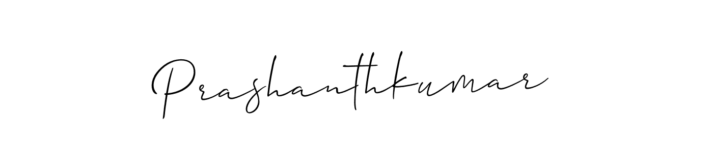 You can use this online signature creator to create a handwritten signature for the name Prashanthkumar. This is the best online autograph maker. Prashanthkumar signature style 2 images and pictures png