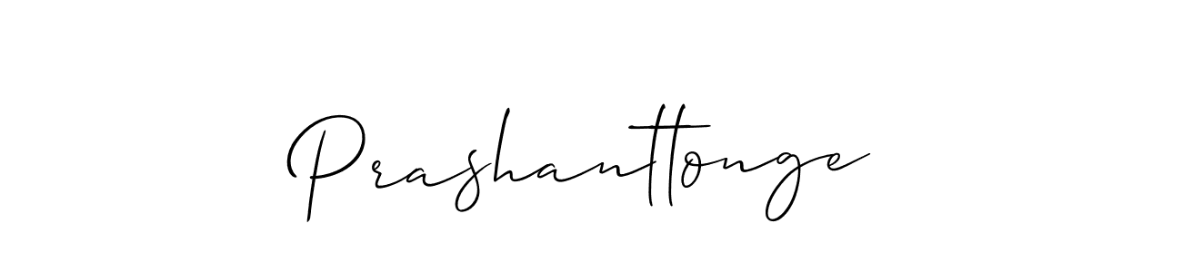 Allison_Script is a professional signature style that is perfect for those who want to add a touch of class to their signature. It is also a great choice for those who want to make their signature more unique. Get Prashanttonge name to fancy signature for free. Prashanttonge signature style 2 images and pictures png