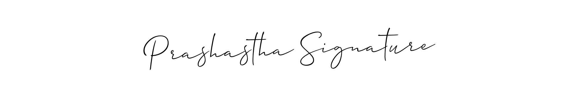 Allison_Script is a professional signature style that is perfect for those who want to add a touch of class to their signature. It is also a great choice for those who want to make their signature more unique. Get Prashastha Signature name to fancy signature for free. Prashastha Signature signature style 2 images and pictures png