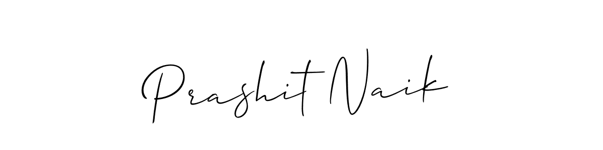 if you are searching for the best signature style for your name Prashit Naik. so please give up your signature search. here we have designed multiple signature styles  using Allison_Script. Prashit Naik signature style 2 images and pictures png