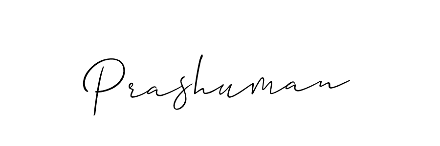 How to Draw Prashuman signature style? Allison_Script is a latest design signature styles for name Prashuman. Prashuman signature style 2 images and pictures png