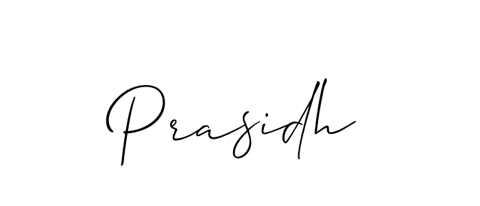 You should practise on your own different ways (Allison_Script) to write your name (Prasidh) in signature. don't let someone else do it for you. Prasidh signature style 2 images and pictures png