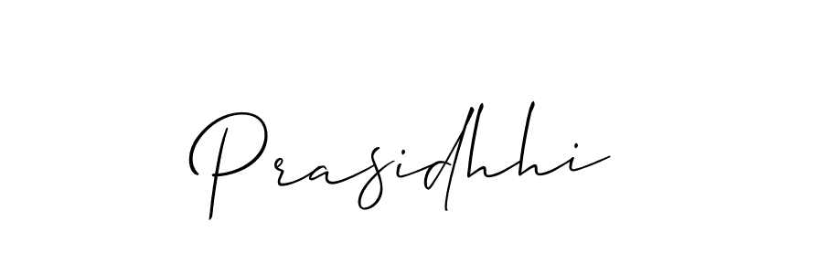 How to make Prasidhhi name signature. Use Allison_Script style for creating short signs online. This is the latest handwritten sign. Prasidhhi signature style 2 images and pictures png