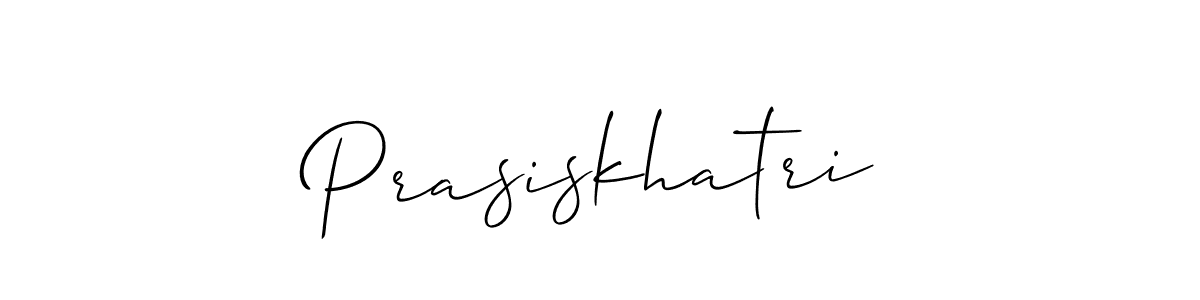 Best and Professional Signature Style for Prasiskhatri. Allison_Script Best Signature Style Collection. Prasiskhatri signature style 2 images and pictures png