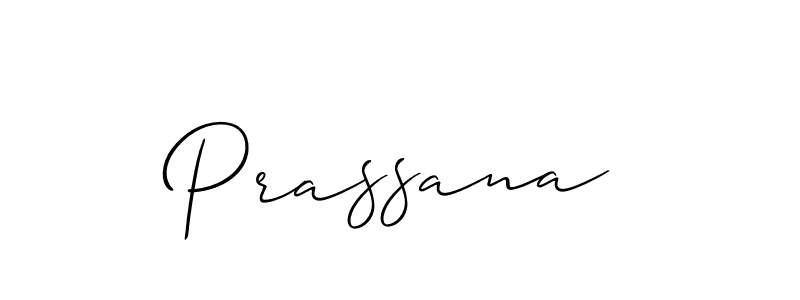 Make a beautiful signature design for name Prassana. Use this online signature maker to create a handwritten signature for free. Prassana signature style 2 images and pictures png