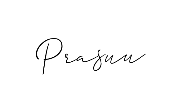 Check out images of Autograph of Prasuu name. Actor Prasuu Signature Style. Allison_Script is a professional sign style online. Prasuu signature style 2 images and pictures png