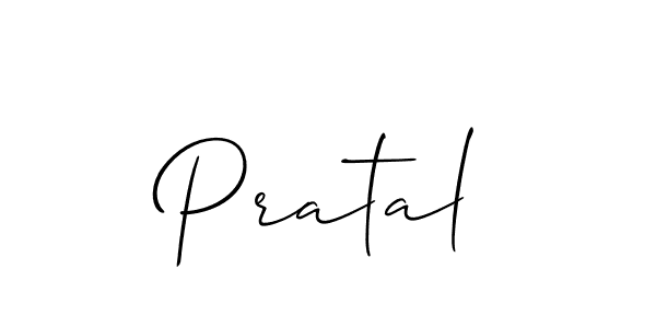 How to Draw Pratal signature style? Allison_Script is a latest design signature styles for name Pratal. Pratal signature style 2 images and pictures png