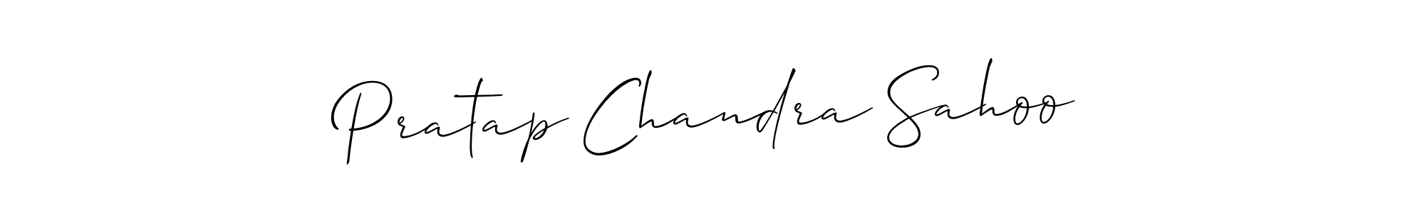 Create a beautiful signature design for name Pratap Chandra Sahoo. With this signature (Allison_Script) fonts, you can make a handwritten signature for free. Pratap Chandra Sahoo signature style 2 images and pictures png