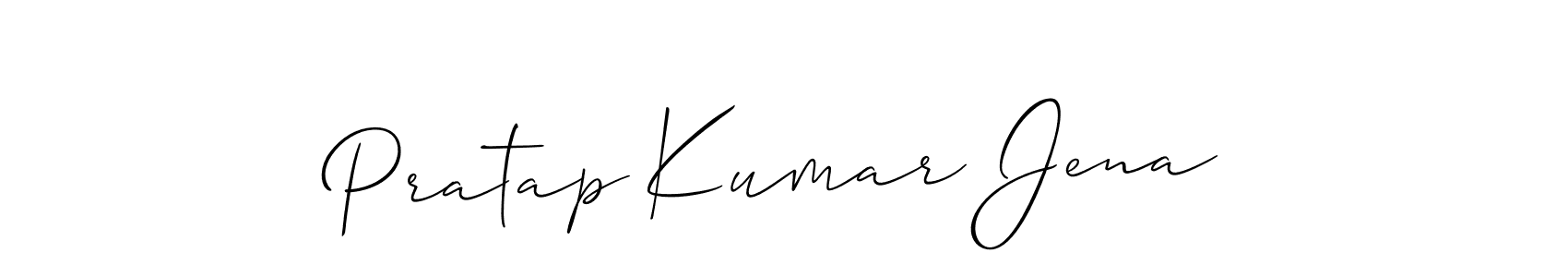 Also we have Pratap Kumar Jena name is the best signature style. Create professional handwritten signature collection using Allison_Script autograph style. Pratap Kumar Jena signature style 2 images and pictures png