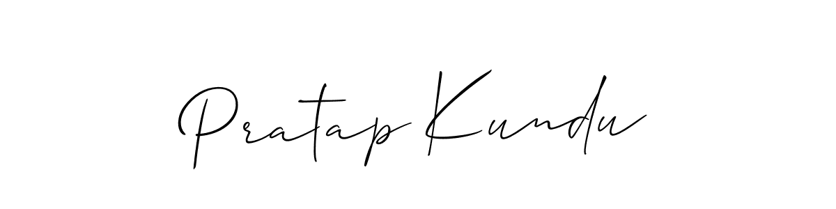Make a beautiful signature design for name Pratap Kundu. Use this online signature maker to create a handwritten signature for free. Pratap Kundu signature style 2 images and pictures png