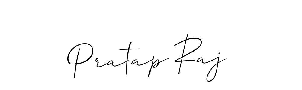 Design your own signature with our free online signature maker. With this signature software, you can create a handwritten (Allison_Script) signature for name Pratap Raj. Pratap Raj signature style 2 images and pictures png