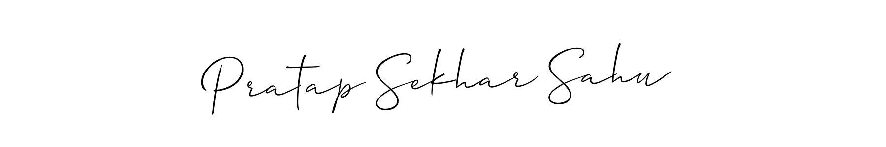 How to Draw Pratap Sekhar Sahu signature style? Allison_Script is a latest design signature styles for name Pratap Sekhar Sahu. Pratap Sekhar Sahu signature style 2 images and pictures png