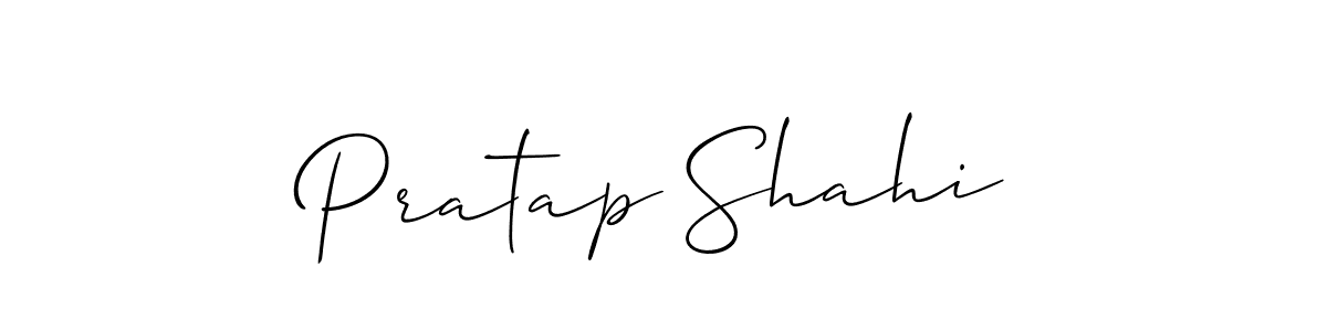 How to Draw Pratap Shahi signature style? Allison_Script is a latest design signature styles for name Pratap Shahi. Pratap Shahi signature style 2 images and pictures png