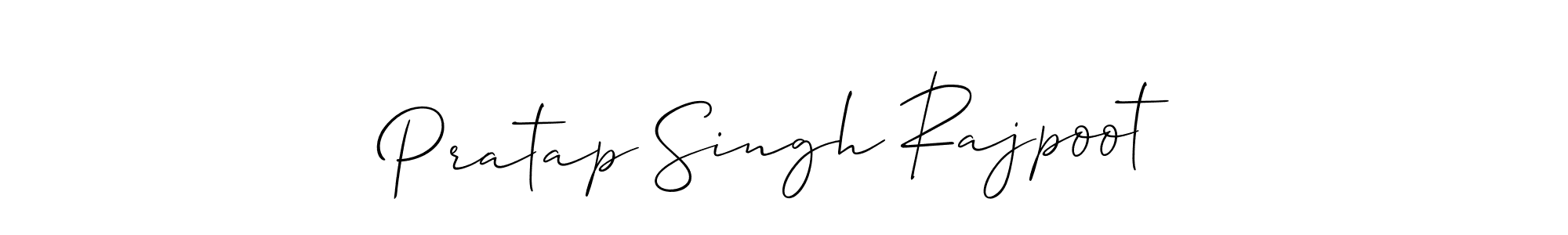 How to Draw Pratap Singh Rajpoot signature style? Allison_Script is a latest design signature styles for name Pratap Singh Rajpoot. Pratap Singh Rajpoot signature style 2 images and pictures png