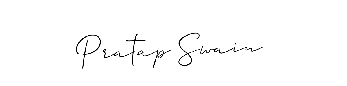 if you are searching for the best signature style for your name Pratap Swain. so please give up your signature search. here we have designed multiple signature styles  using Allison_Script. Pratap Swain signature style 2 images and pictures png