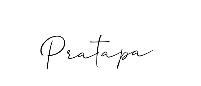 You should practise on your own different ways (Allison_Script) to write your name (Pratapa) in signature. don't let someone else do it for you. Pratapa signature style 2 images and pictures png