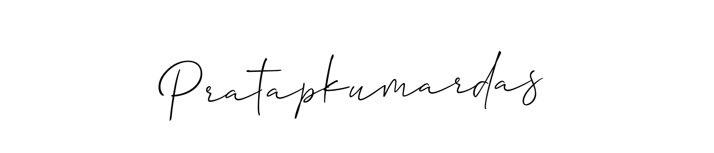 Create a beautiful signature design for name Pratapkumardas. With this signature (Allison_Script) fonts, you can make a handwritten signature for free. Pratapkumardas signature style 2 images and pictures png