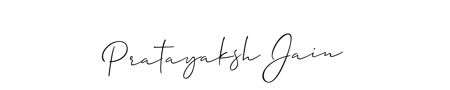 Make a short Pratayaksh Jain signature style. Manage your documents anywhere anytime using Allison_Script. Create and add eSignatures, submit forms, share and send files easily. Pratayaksh Jain signature style 2 images and pictures png