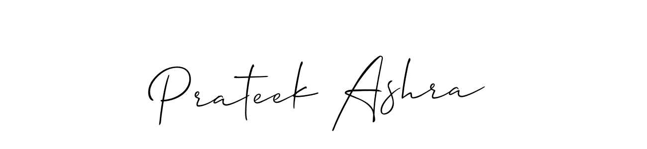 How to Draw Prateek Ashra signature style? Allison_Script is a latest design signature styles for name Prateek Ashra. Prateek Ashra signature style 2 images and pictures png