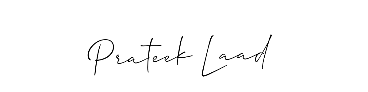 Similarly Allison_Script is the best handwritten signature design. Signature creator online .You can use it as an online autograph creator for name Prateek Laad. Prateek Laad signature style 2 images and pictures png