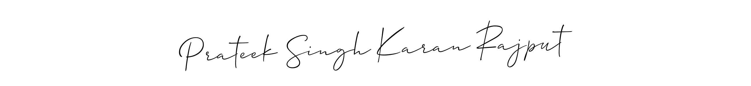 You should practise on your own different ways (Allison_Script) to write your name (Prateek Singh Karan Rajput) in signature. don't let someone else do it for you. Prateek Singh Karan Rajput signature style 2 images and pictures png