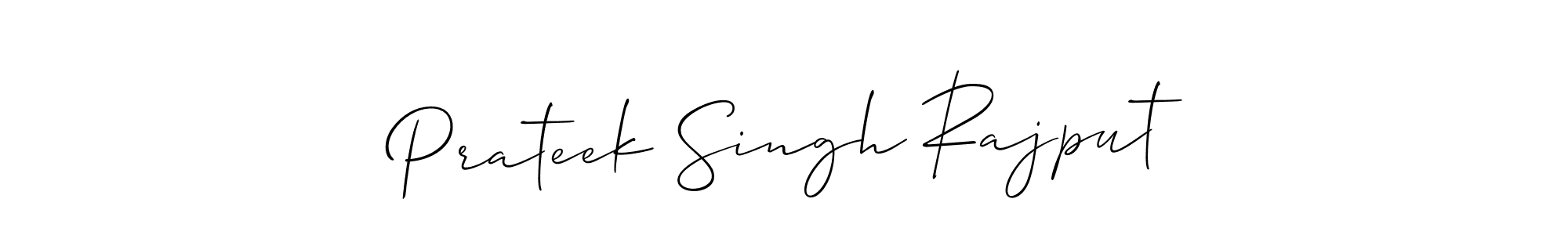 It looks lik you need a new signature style for name Prateek Singh Rajput. Design unique handwritten (Allison_Script) signature with our free signature maker in just a few clicks. Prateek Singh Rajput signature style 2 images and pictures png