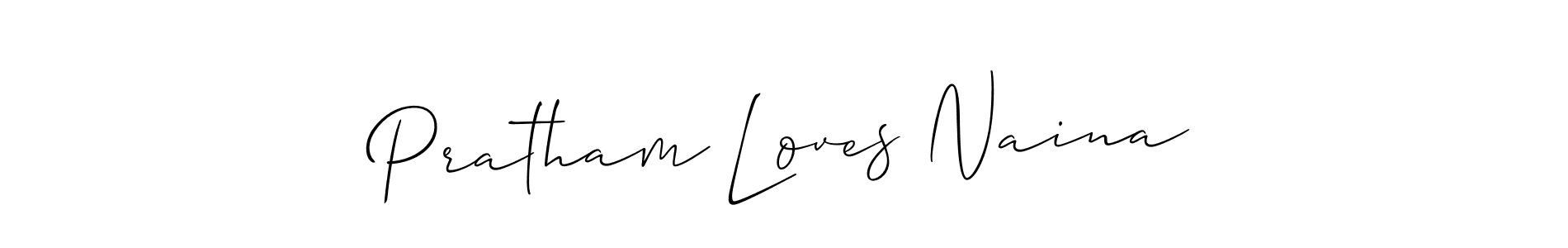Check out images of Autograph of Pratham Loves Naina name. Actor Pratham Loves Naina Signature Style. Allison_Script is a professional sign style online. Pratham Loves Naina signature style 2 images and pictures png