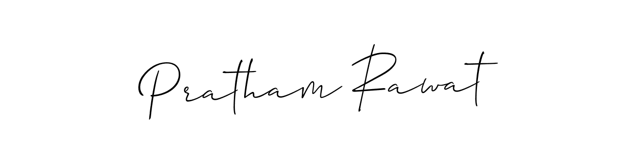 Make a beautiful signature design for name Pratham Rawat. Use this online signature maker to create a handwritten signature for free. Pratham Rawat signature style 2 images and pictures png